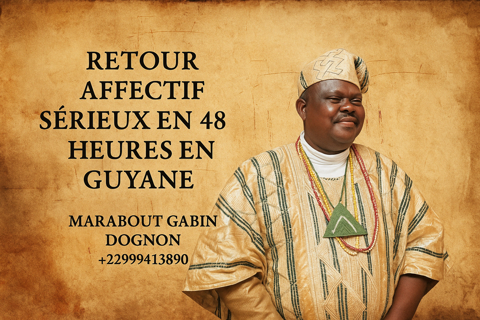 Retour affectif sérieux en 48 heures en Guyane