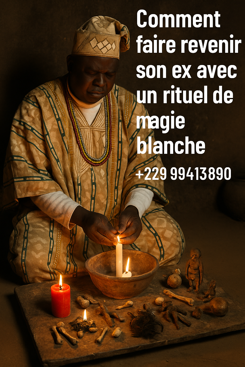 Comment faire revenir son ex avec un rituel de magie blanche