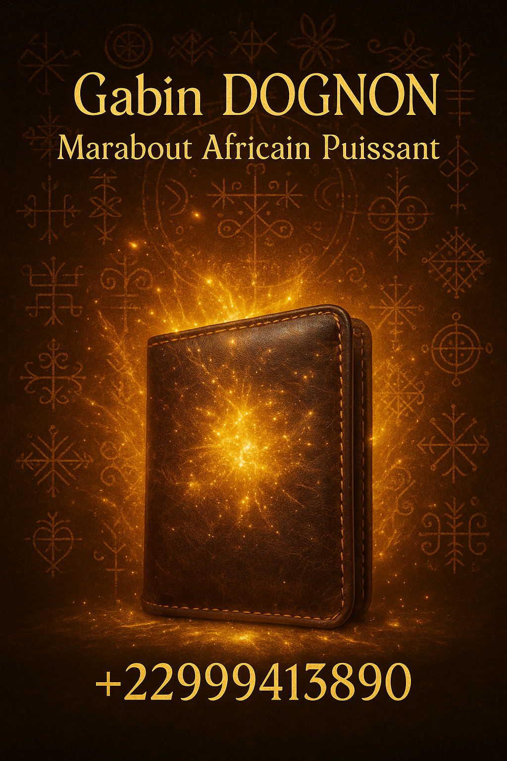 Le portefeuille magique du marabout Gabin DOGNON