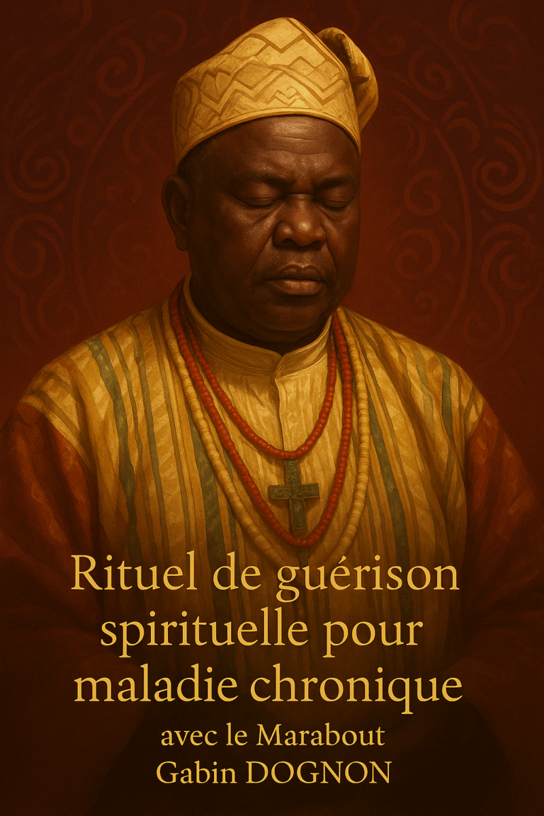 Rituel de guérison spirituelle pour maladie chronique
