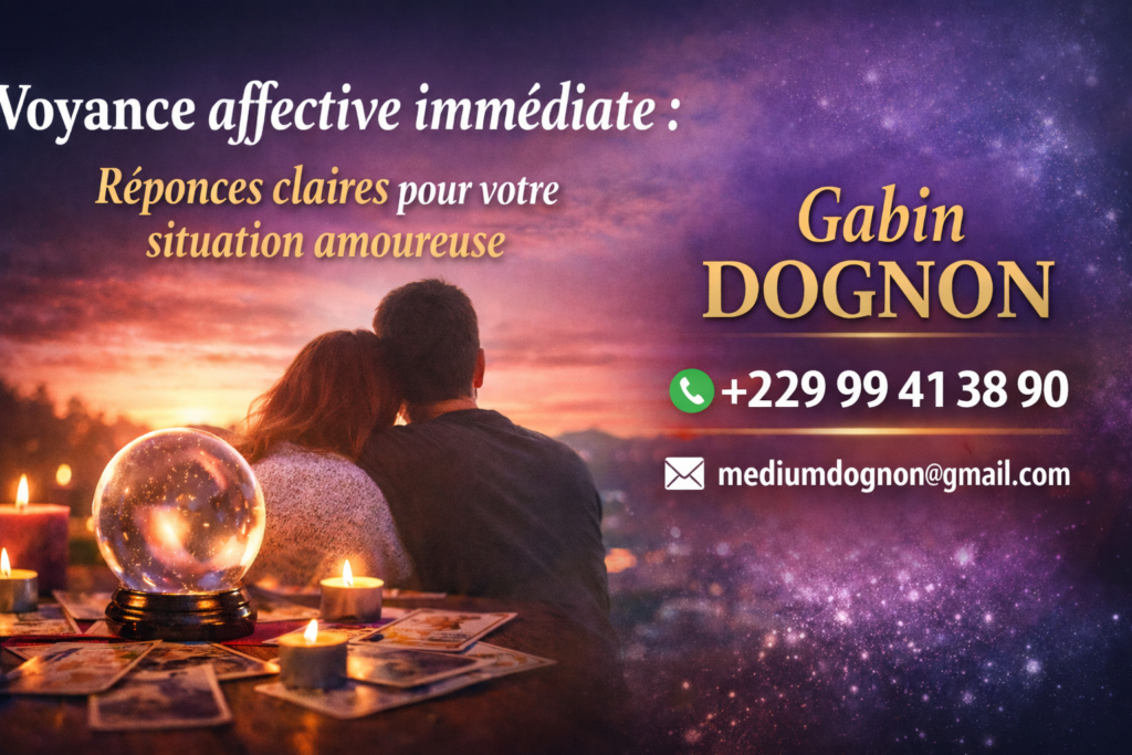 Voyance affective immédiate