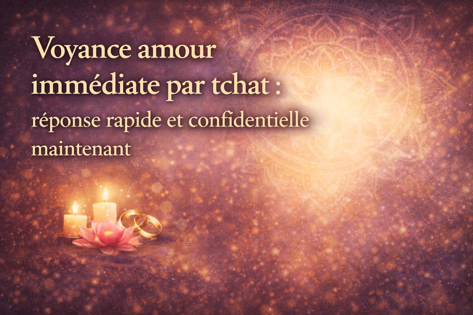 Voyance amour immédiate par tchat